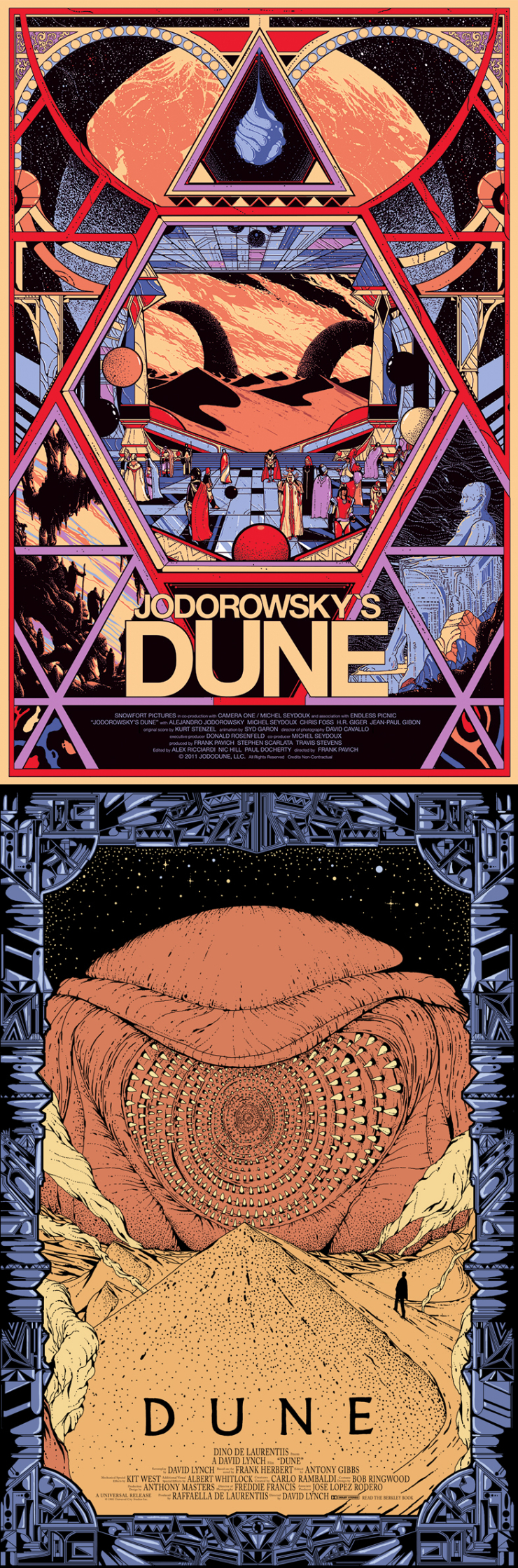 Kilian Eng / Mondo Dune Poster Series