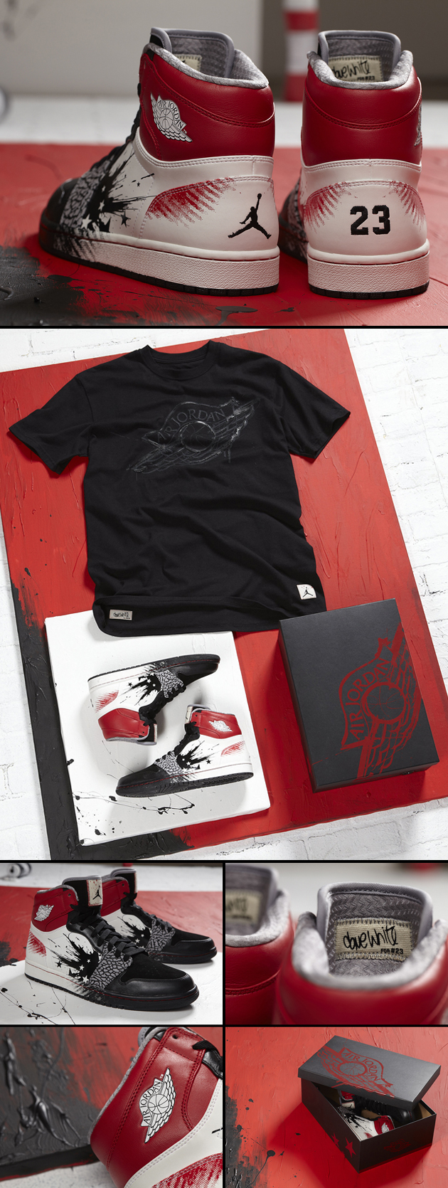 Dave White / Air Jordan 1 High DW - Jordan Brand Collaboration