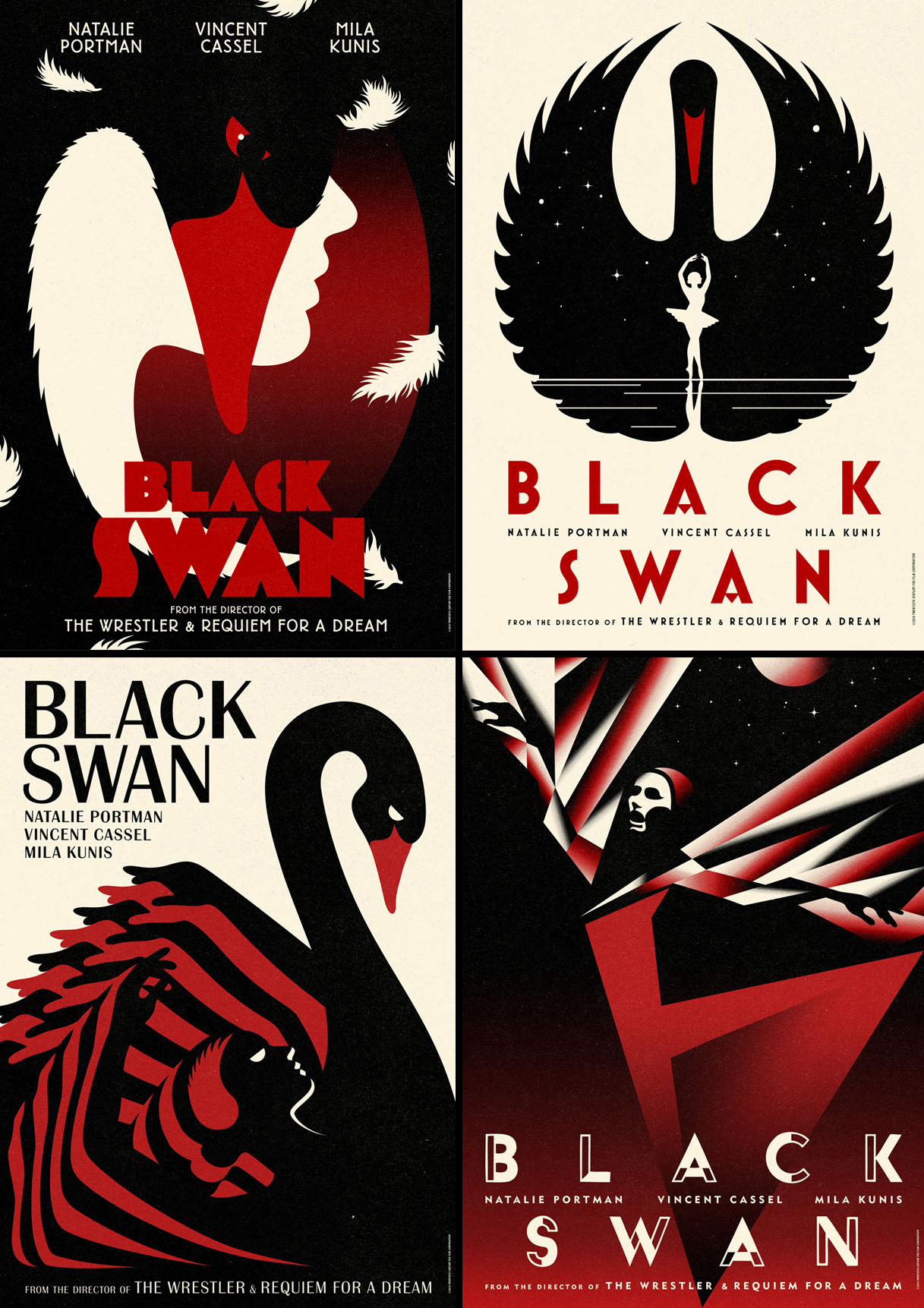 La Boca / International Posters For Darren Aronofsky's Black Swan Film