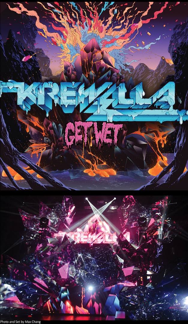 Kilian Eng / Krewella "Get Wet" Album Cover