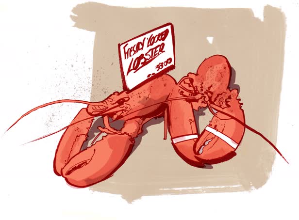Lobsters / Food Illustrations