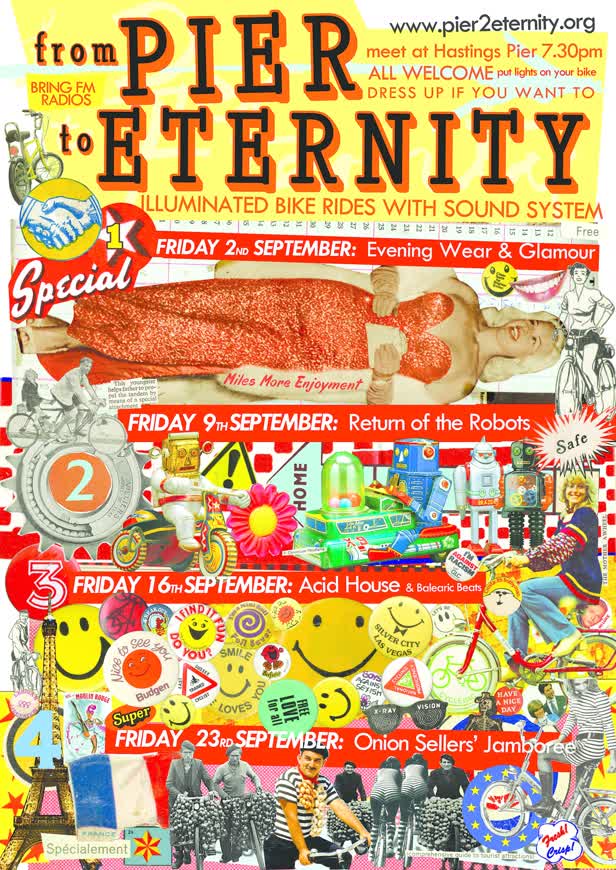 Pier to Eternity Bike Ride poster