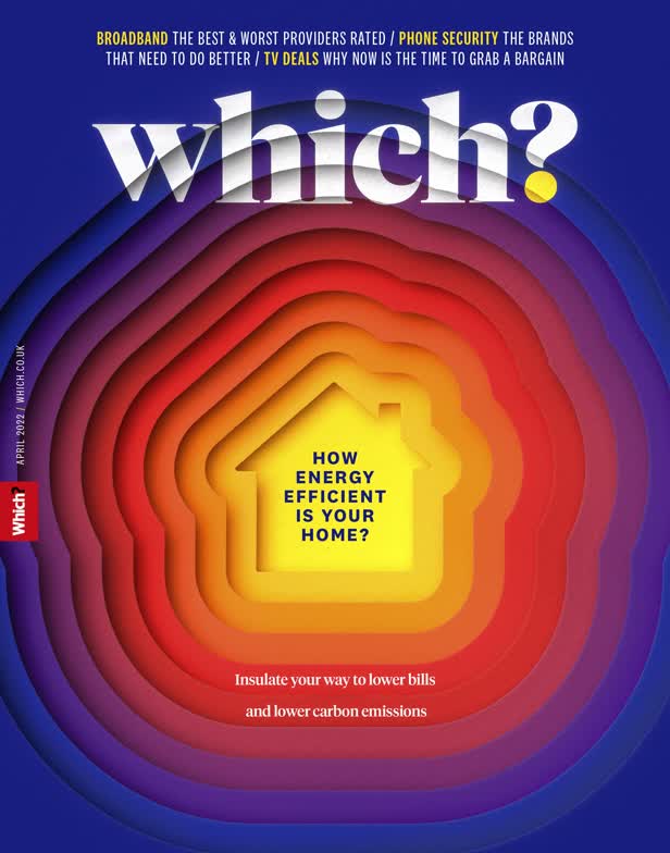 Home Energy Efficiency cover / WHICH? Magazine