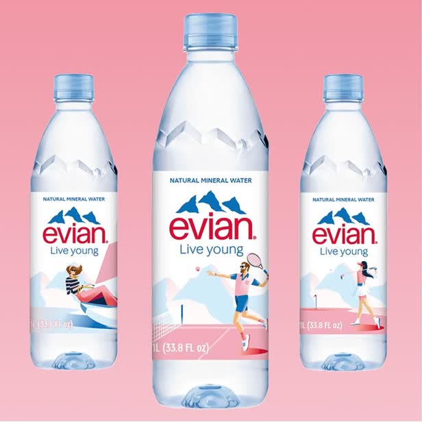 Evian Packaging