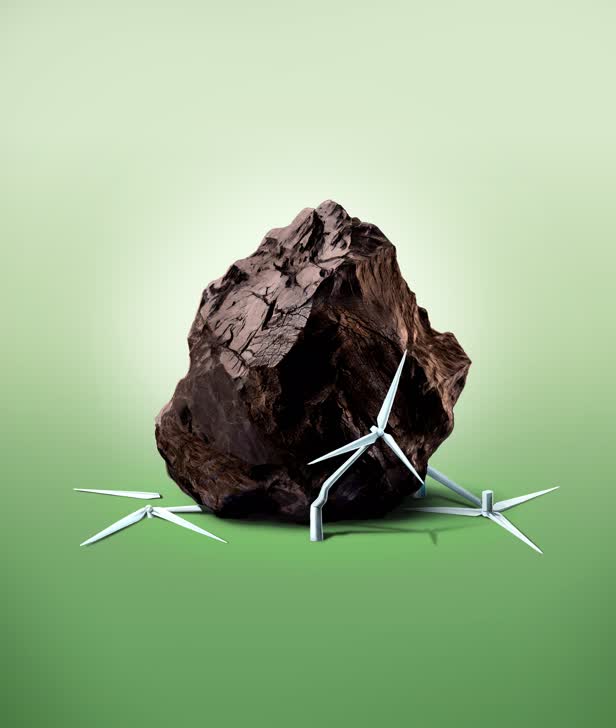 The myth of climate protection / Handelsblatt Cover