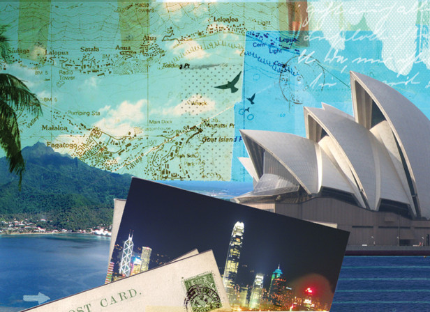 Postcard Cruise Australia Hong Kong AAA Traveler Magazine