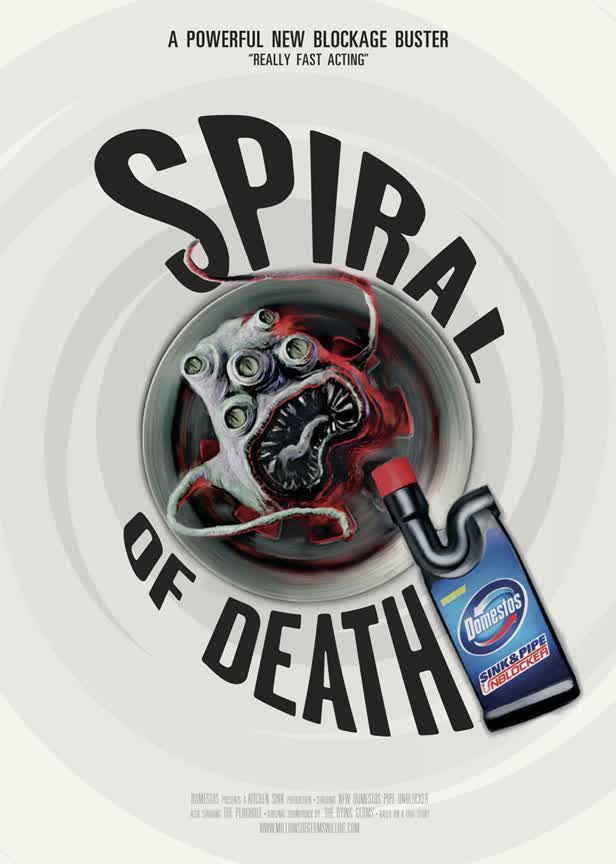 domestos spiral of death