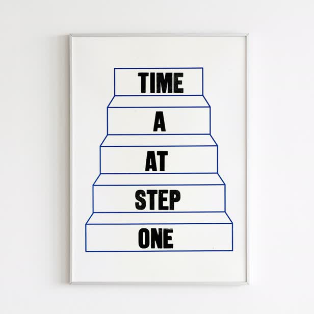 Cliché Series 'One Step At A Time'