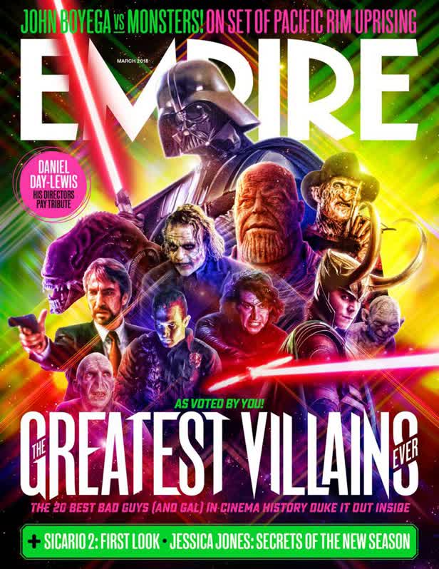 The Greatest Villains Ever / Empire Magazine