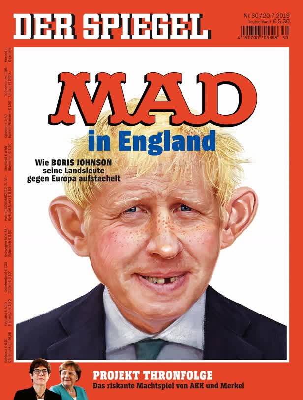 31 Boris Johnson Mad in England / DER SPIEGEL