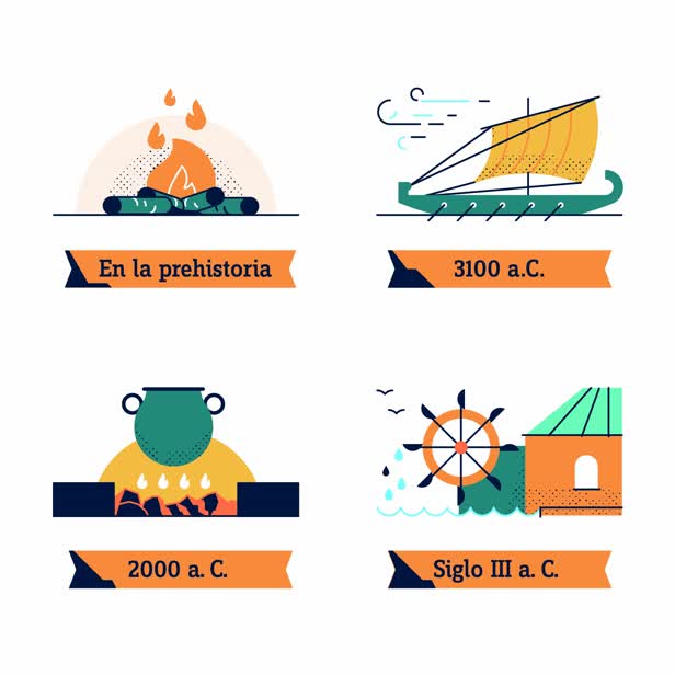 Schoolbook icons / Santillana Editorial