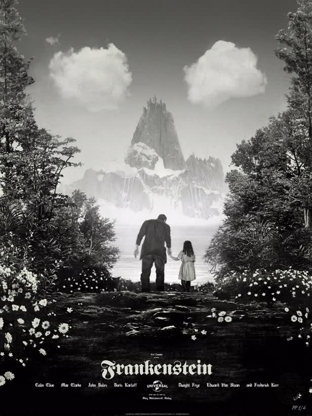 Frankenstein / Sideshow Collectibles Art Prints