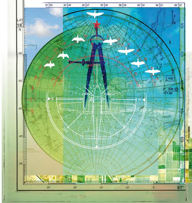 Navigation and Flying Being On Course