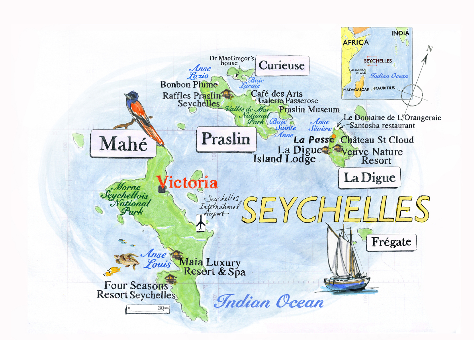 Сейшельские острова где находится страна. Сейшелы острова на карте. Сейшелы достопримечательности на карте. Карта Сейшельских островов на карте.