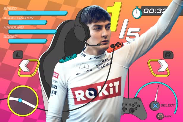 George Russell Esports / Top Gear