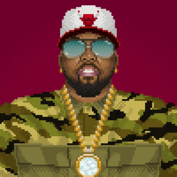 OutKast 20th Anniversary Big Boi Portrait