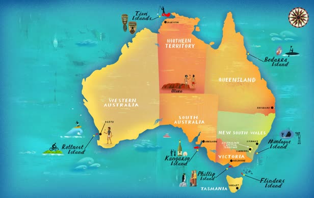 Australia Map