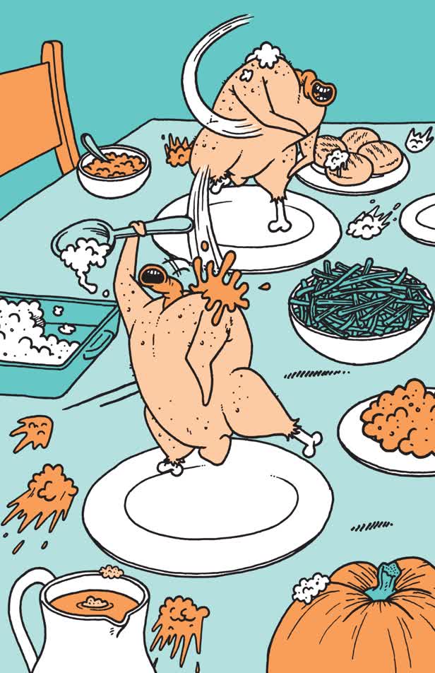 Turkey Back Cover / Dollar Shave Club