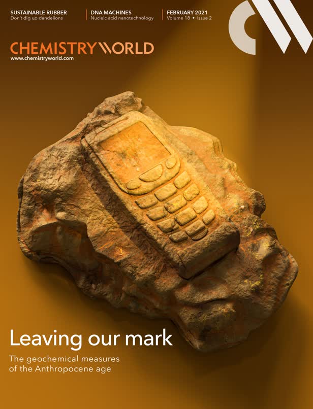 Marking the Anthropocene cover / Chemistry World