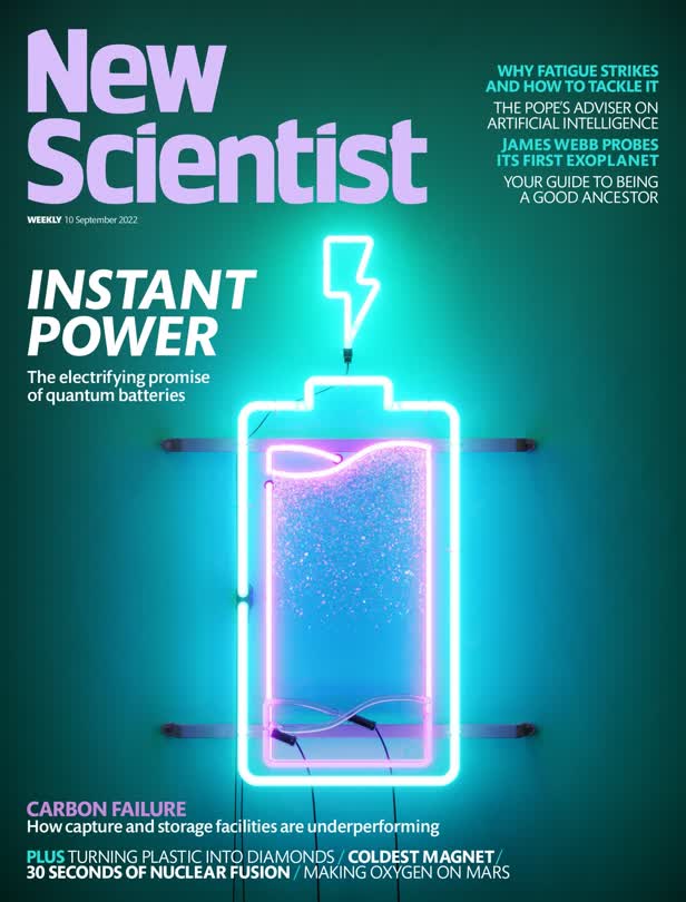 Quantum Battery / New Scientist