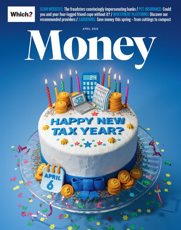 Happy New Tax Year cover image / Which Money? Magazine