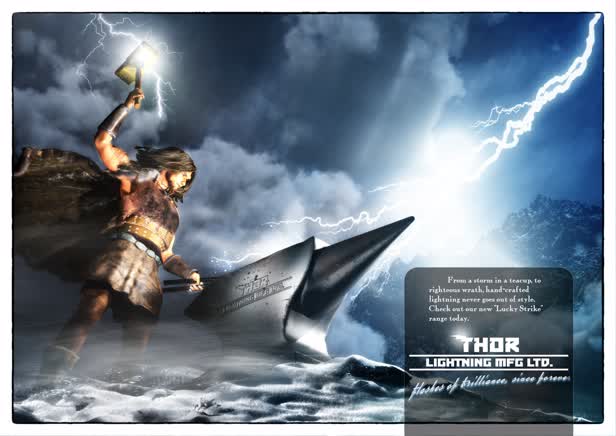 Thor Lightning Manufacturing / Personal work