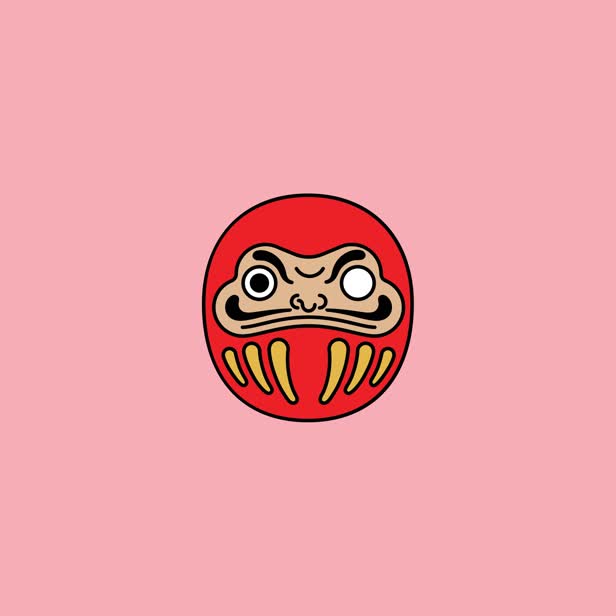 Pin Daruma
