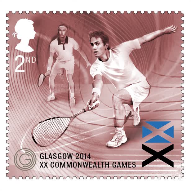 Squash Royal Mail Stamps