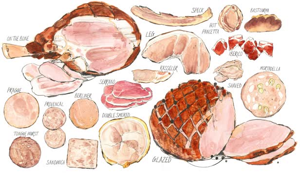 Ham / Marks & Spencer