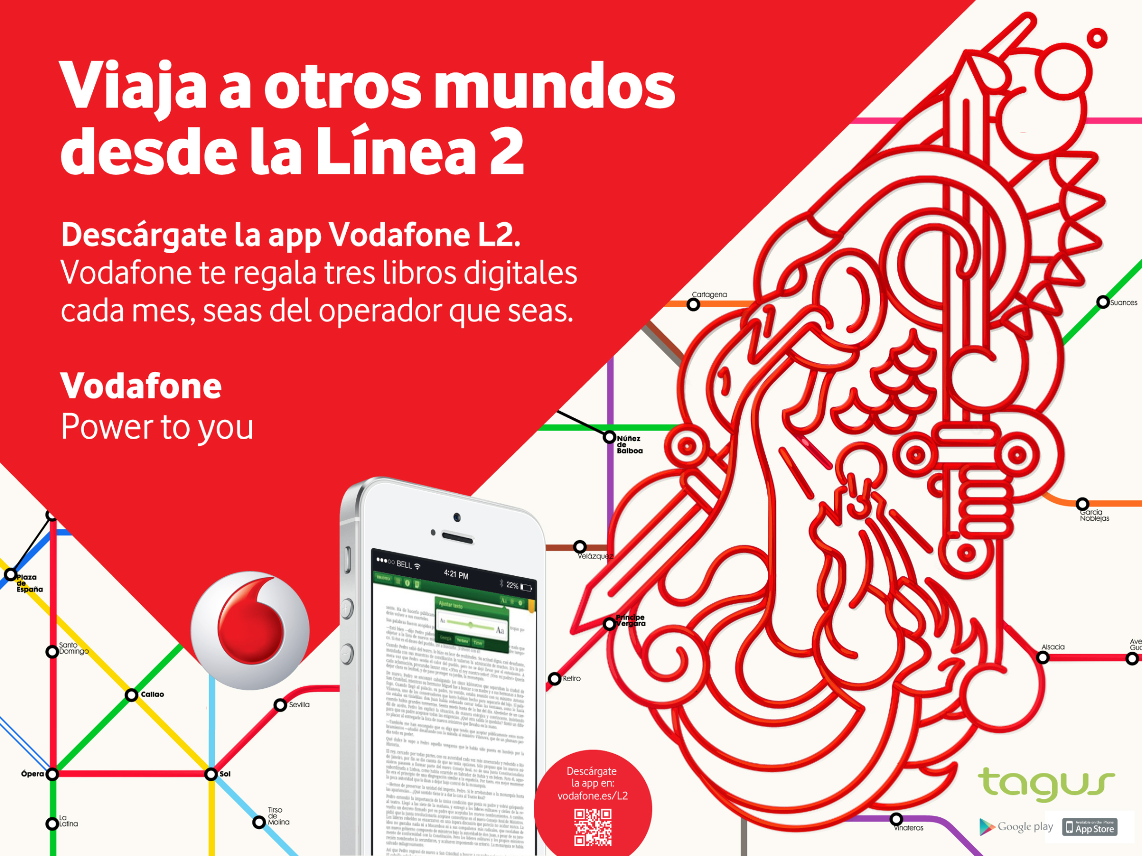 Vodafone Power To You Poster