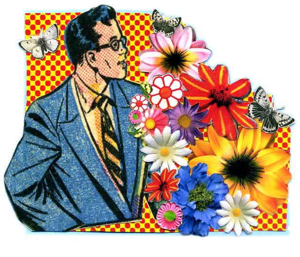 Flowers In Buttonhole GQ
