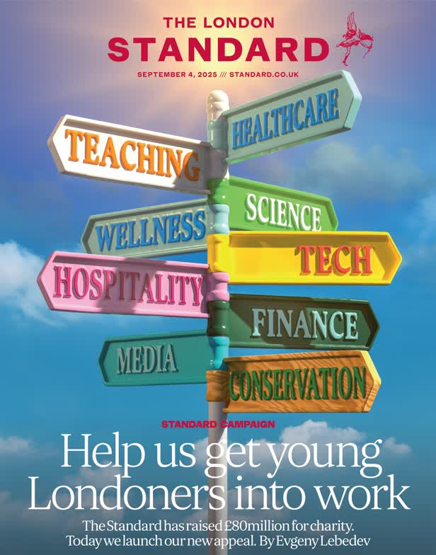 Youth employment cover / The London Standard