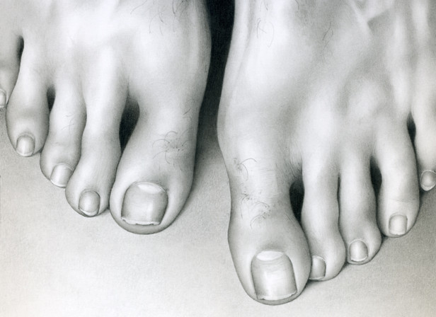Male Feet Toes Detail