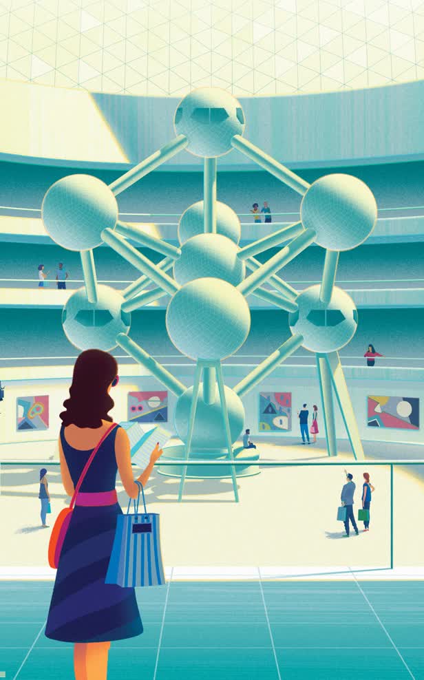 Atomium Monument / Shop Magazine