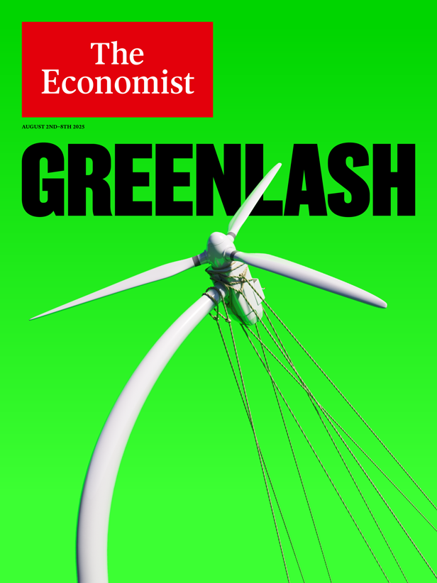 Greenlash cover / The Economist