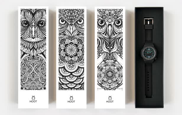 Hoot Watches Packaging