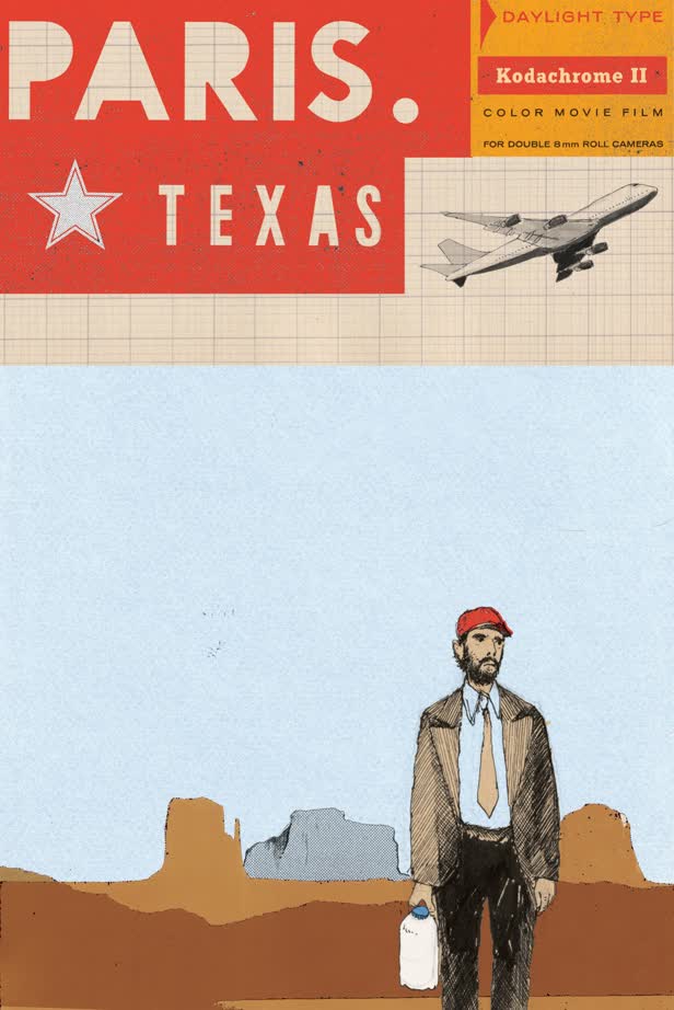 Paris, Texas Poster