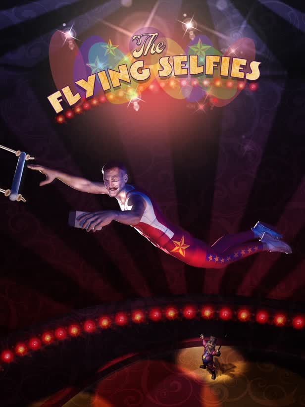 The Flying Selfies / Self-initiated