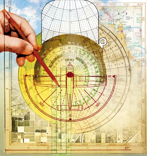 Navigation and Flying Setting the Course Direction