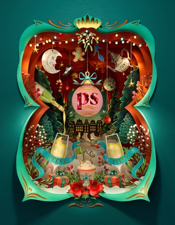 Christmas cover / PS Van de Week Magazine