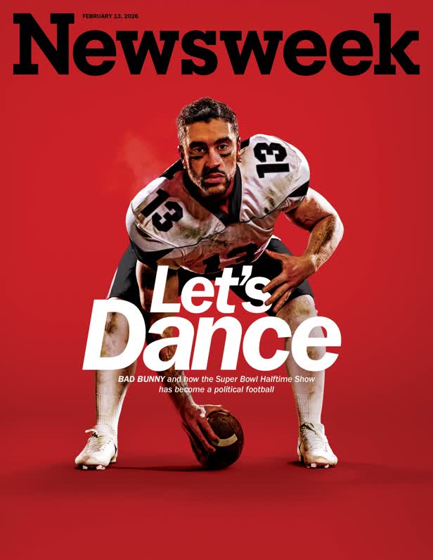 Super Bowl cover / Newsweek Magazine
