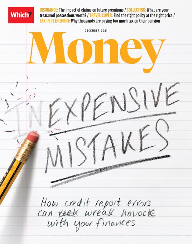 Cover Dec 2021 / Which Money Magazine