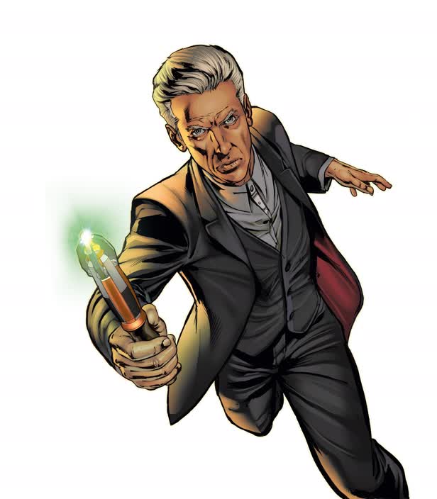 The Twelfth Doctor And Sonic Screwdriver