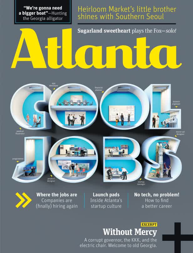 Cool Jobs / Atlanta Magazine Cover