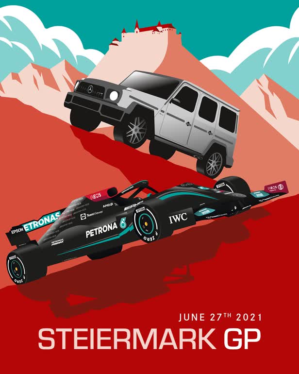 Austria Poster / AMG F1