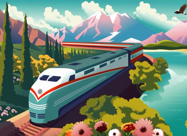 Fifty Grande Magazine - editorial illustration - Ode to Trains.jpg