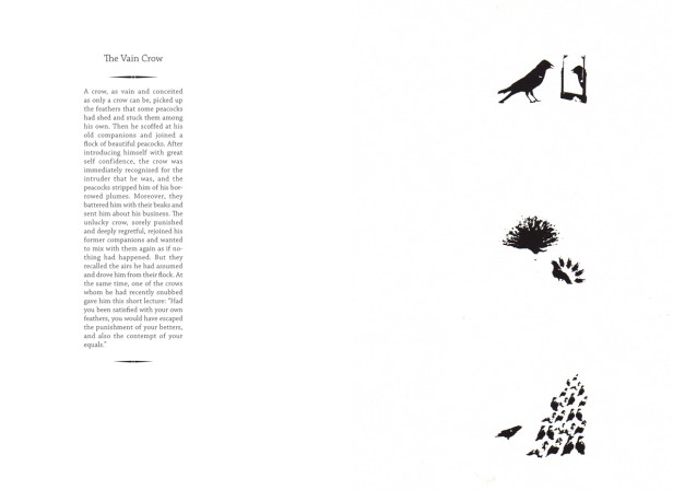 The Vain Crow Aesop Fable