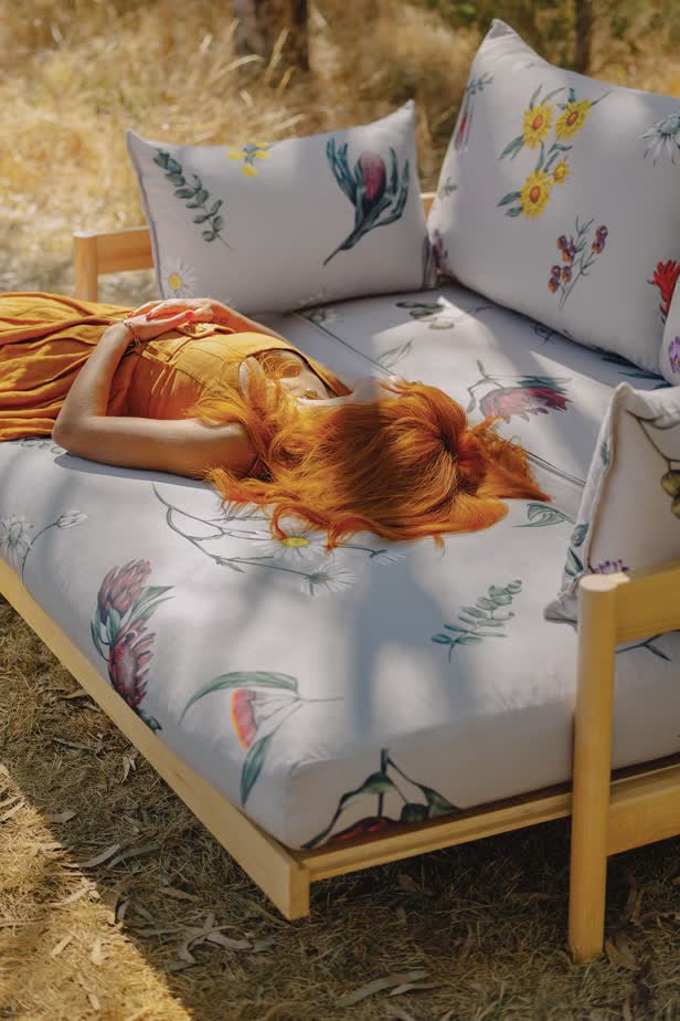 Limited edition textile for couch / Eva