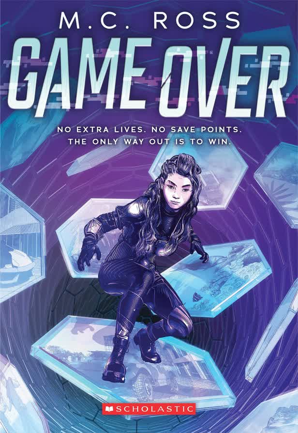 Game Over Book Cover / Scholastic