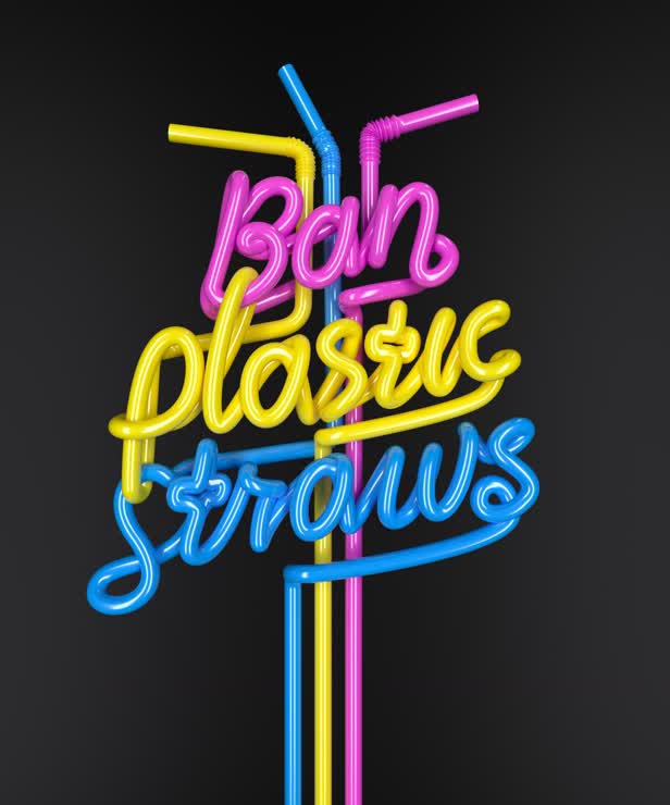 Ban Plastic Straws